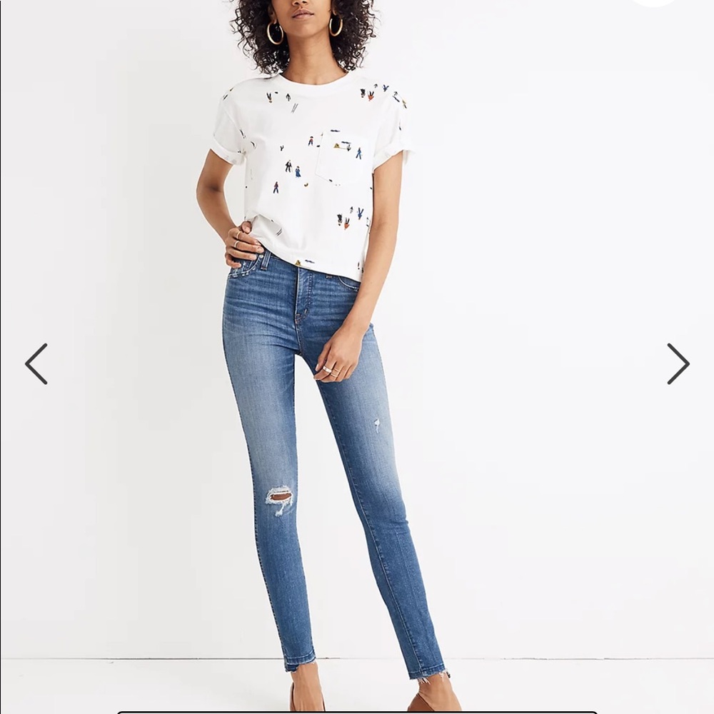 Madewell 10” High-Rise Drop Step-Hem edition